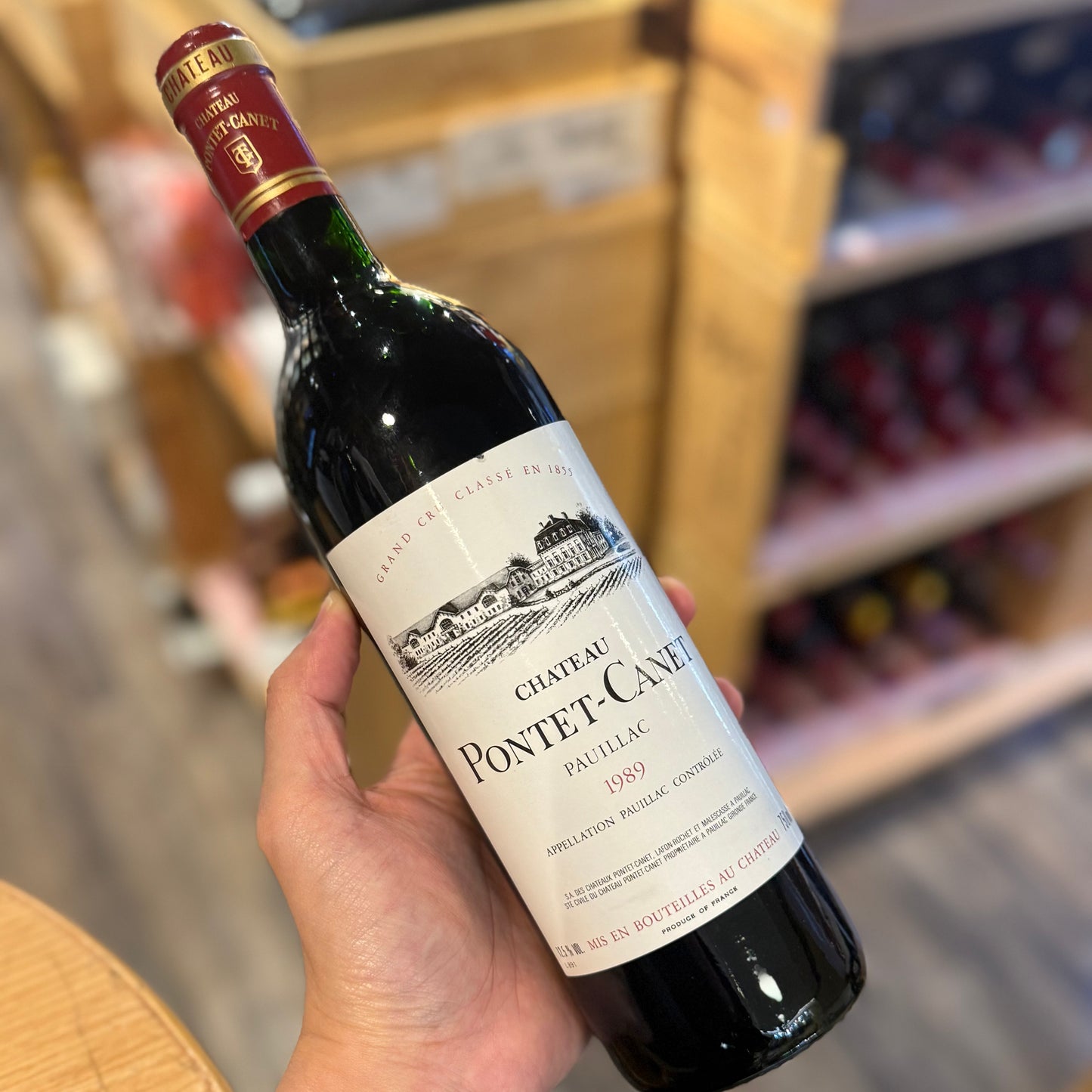 Chateau Pontet Canet 1989