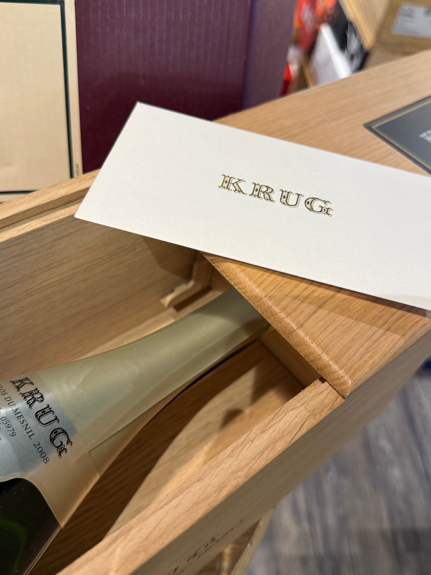 Krug Clos du Mesnil Blanc de Blancs 2008
