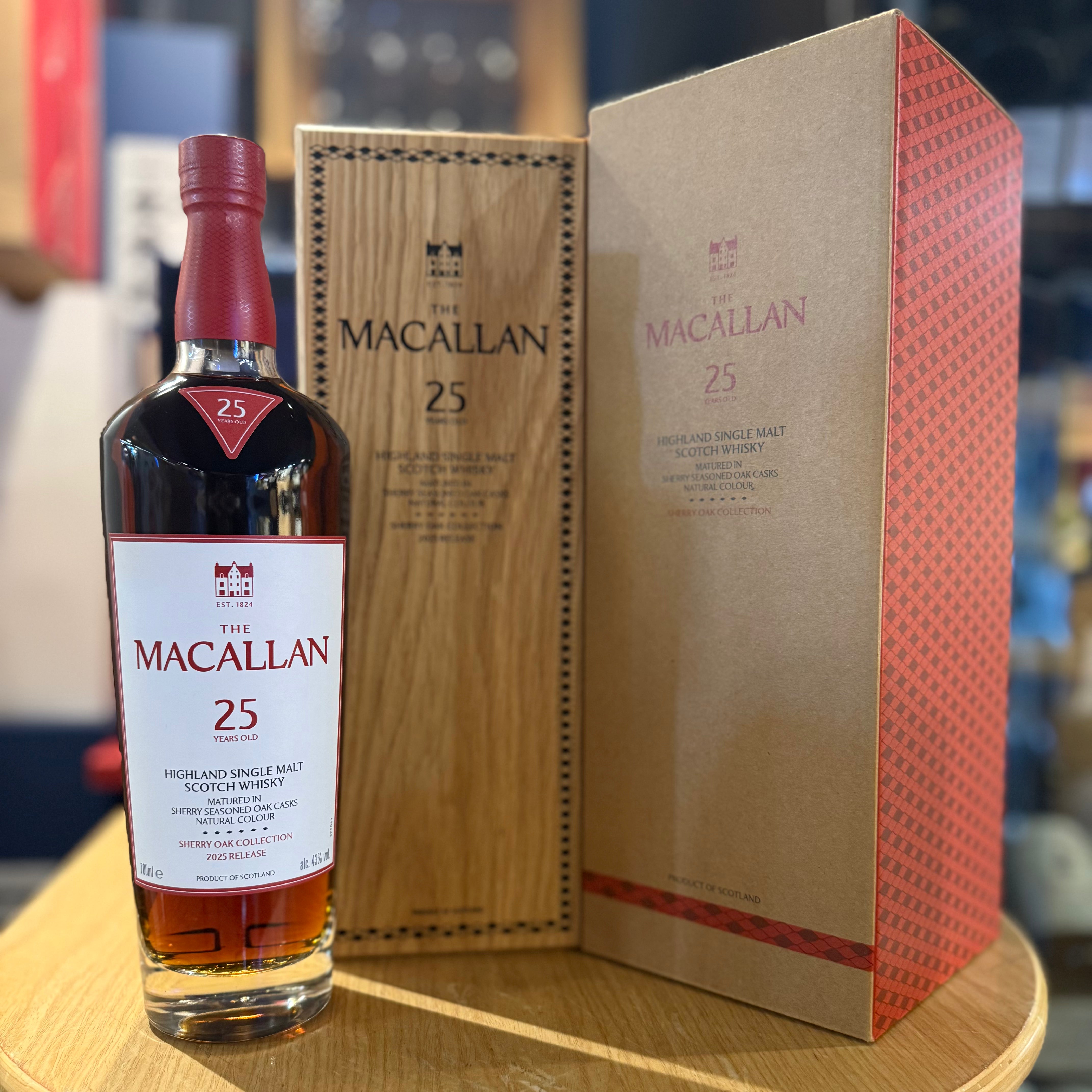 The Macallan 25 Years Sherry Oak (2025) – Someone's Wine 一森酒莊