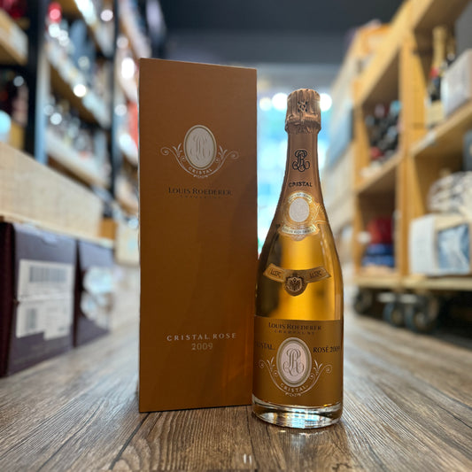 Louis Roederer Cristal Rose Brut 2009 Gift Box