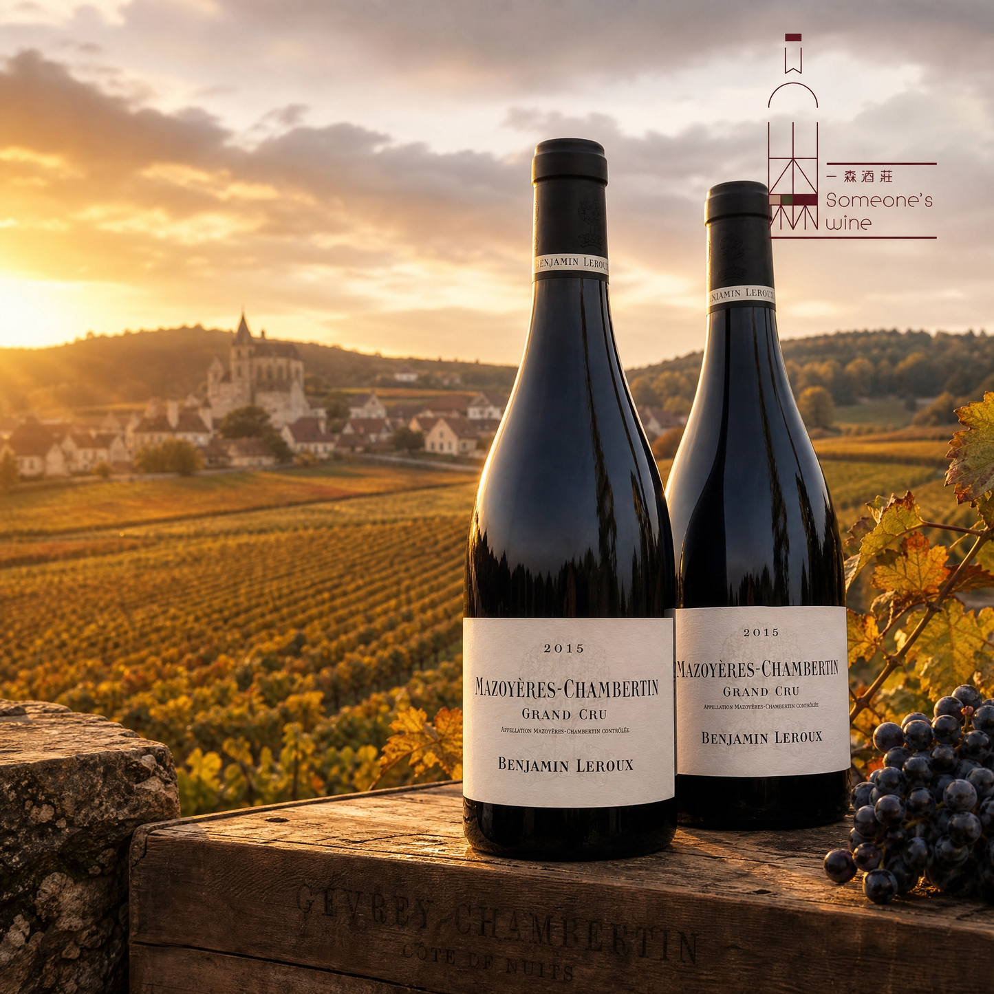 Benjamin Leroux Mazoyères Chambertin Grand Cru 2015