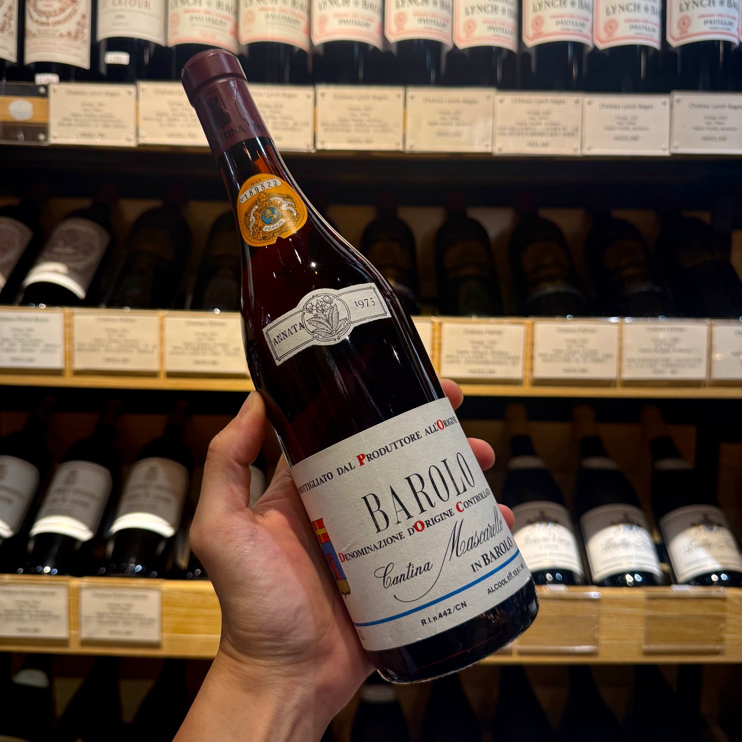 Bartolo Cantina Mascarello Barolo DOCG 1975