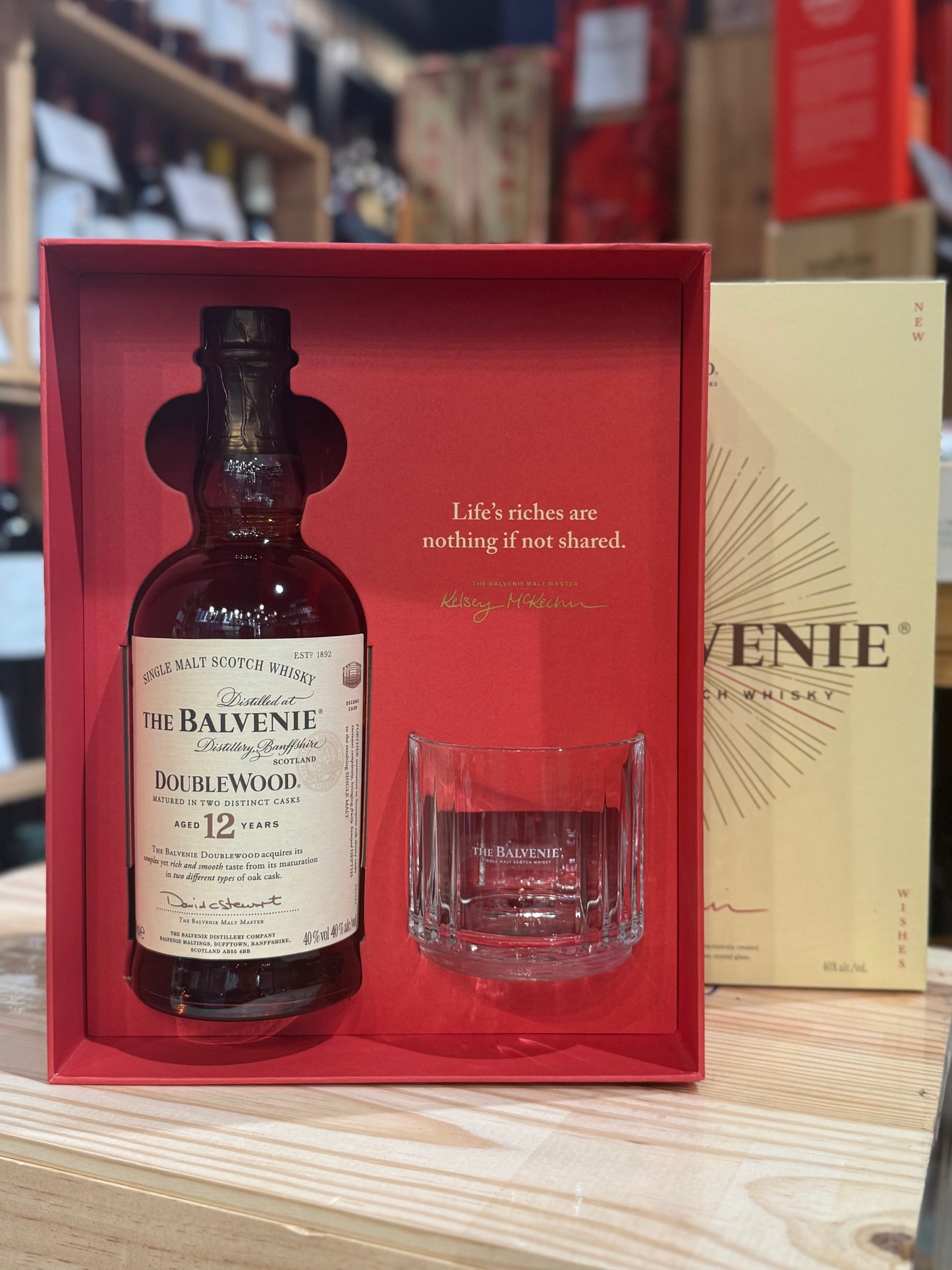 Balvenie 12 Years Double Wood Gift Box
