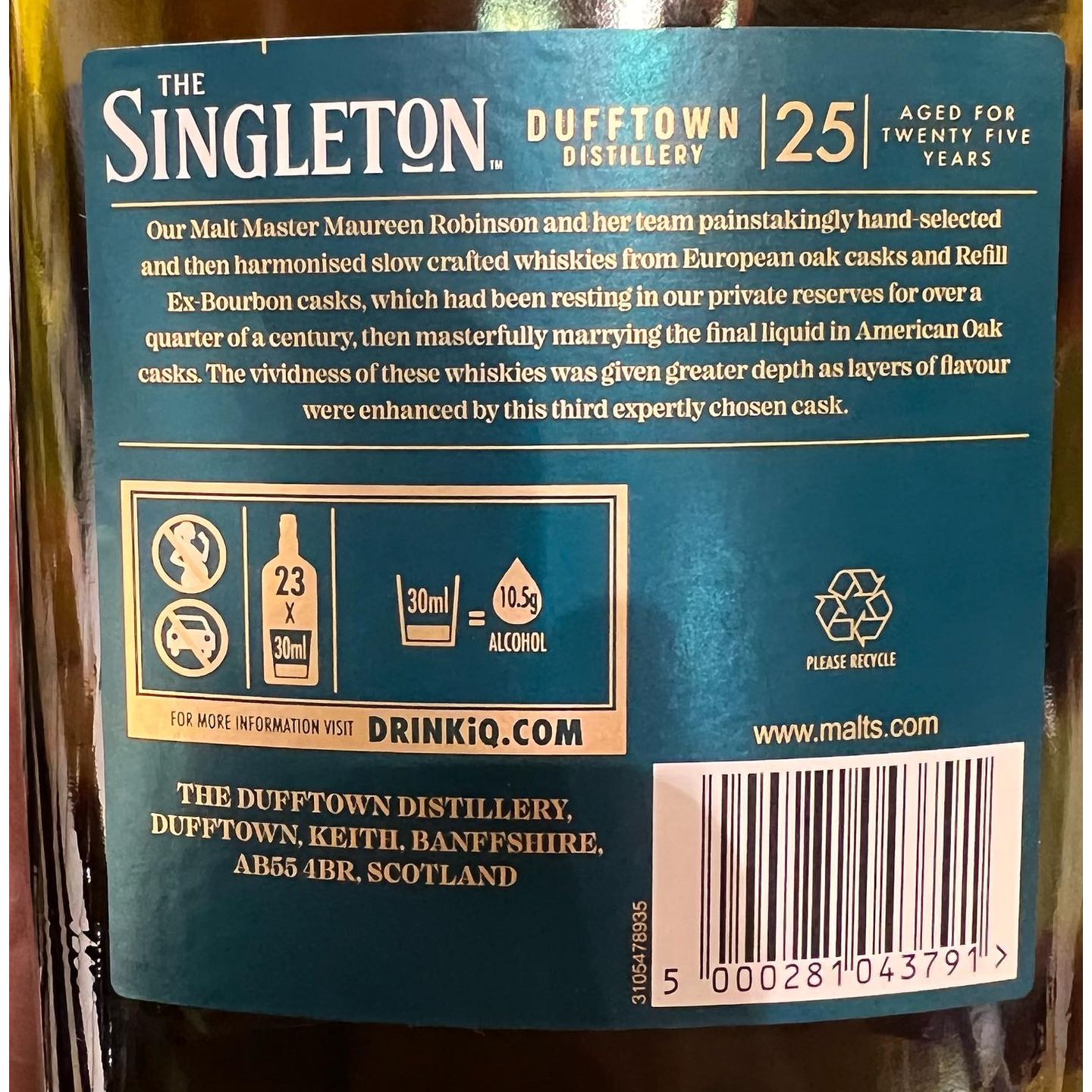 The Singleton 25 Years