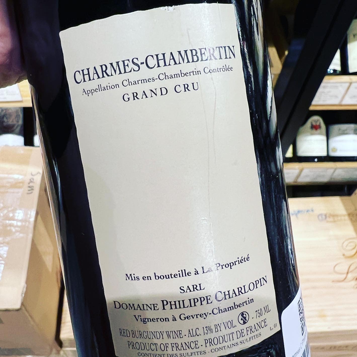 Domaine Philippe Charlopin-Parizot Charmes Chambertin Grand Cru 2015